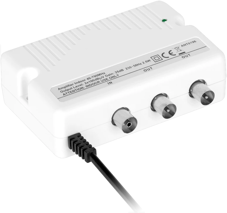 Cabletech Antenos signalo stiprintuvas 20dB