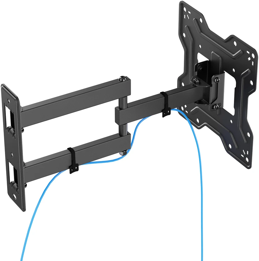 Cabletech Laikiklis Sieninis laikiklis 23–50 colių, juodas LDA41-223 (vertikalus ir horizontalus reguliavimas)