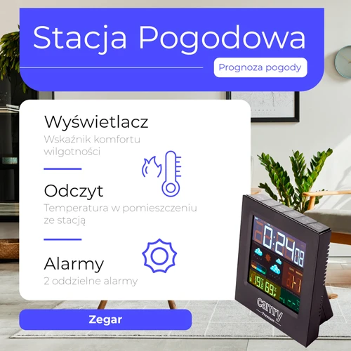 Meteo stotelė Camry CR-1166