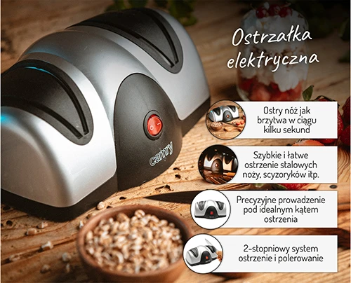 Elektrinis peilių galąstuvas Camry CR 4469