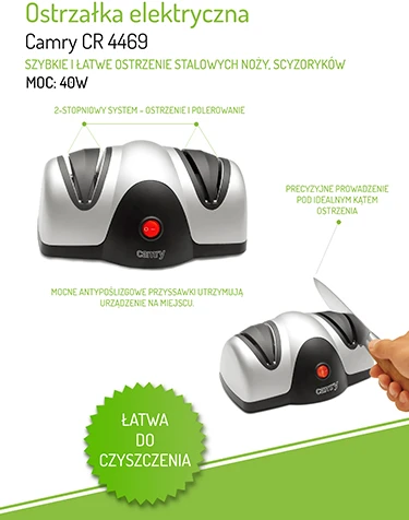 Elektrinis peilių galąstuvas Camry CR 4469