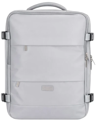 Adler Kelioninė kuprinė salone 40x20x30 cm nešiojamasis kompiuteris 17" USB RFID vandeniui atsparus Camry CR 6880 vidutinio pilkumo