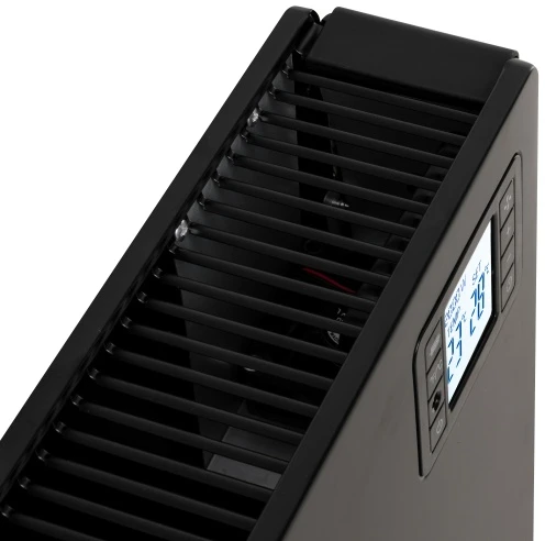 Adler „Camry“ ventiliatorinis šildytuvas su nuotolinio valdymo pultu | CR 7739 | Konvekcinis šildytuvas | 2000 W | Galios lygių skaičius: 3 (750 W / 1250 W / 2000 W) | Juodas