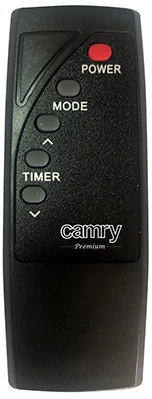 Adler Camry | Alyvos pripildytas radiatorius su nuotolinio valdymo pulteliu | CR 7820 | Alyva užpildytas radiatorius | 2500 W | Galios lygių skaičius 3 | Juodas