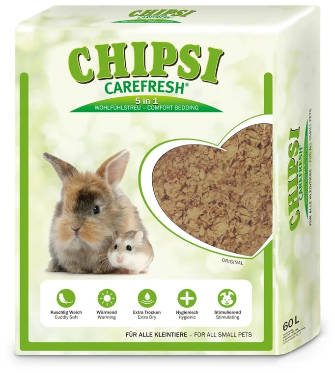 „Carefresh“ – „Carefresh“ minkšta popierinė patalynė, originali, 60 l – (6638000136)
