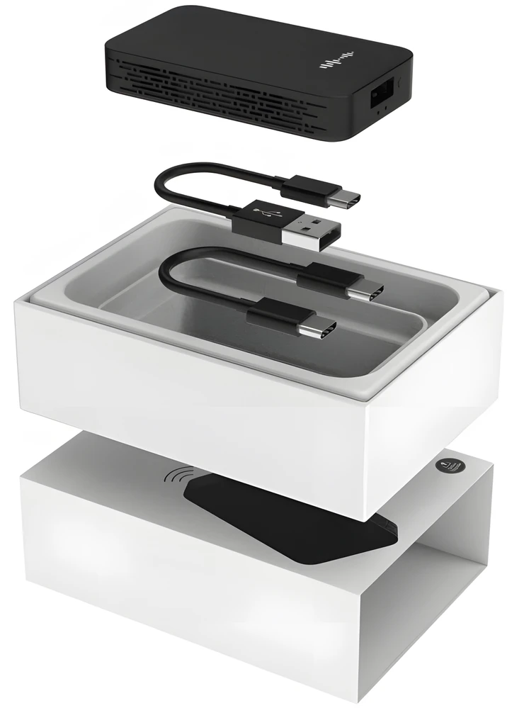 „Carlink CarPlay“ adapteris belaidis automobilis, „Android“ ir „Auto“, USB, „iPhone“.