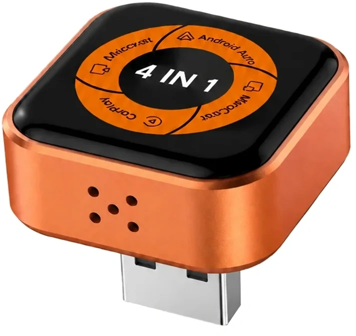 CARLINKIT Mini Ultra 6 Wireless adapteris, skirtas „CarPlay“ ir „Android Auto“