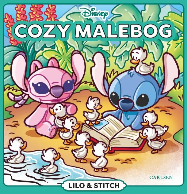 Carlsen,Disney Lilo ir Stitch - jauki spalvinimo knygelė