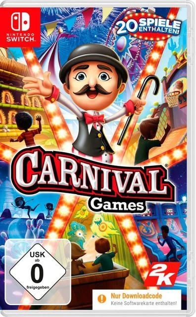 „Carnival Games“ (kodas dėžutėje) – „Nintendo Switch“