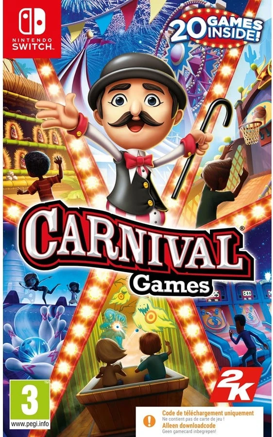Carnival Karnavaliniai žaidimai (kodas dėžutėje) – Nintendo Switch