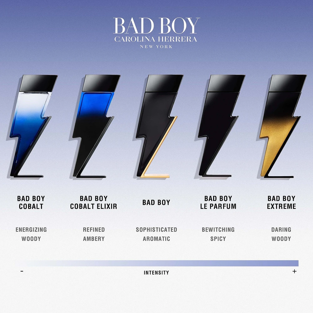 Carolina Herrera Bad Boy tualetinis vanduo, 50 ml