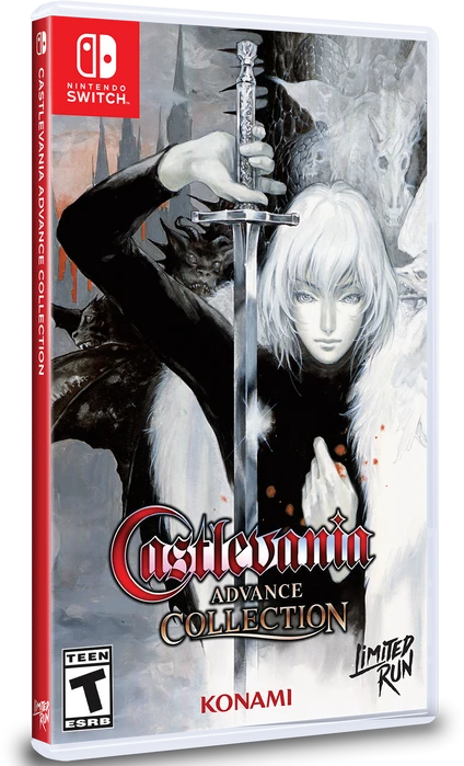 „Castlevania Advance Collection“ – „Aria of Sorrow“ viršelis – „Nintendo Switch“.