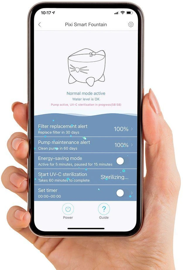 Catit – PIXI išmanusis vandens fontanas – 2,5 l – su Wi-Fi