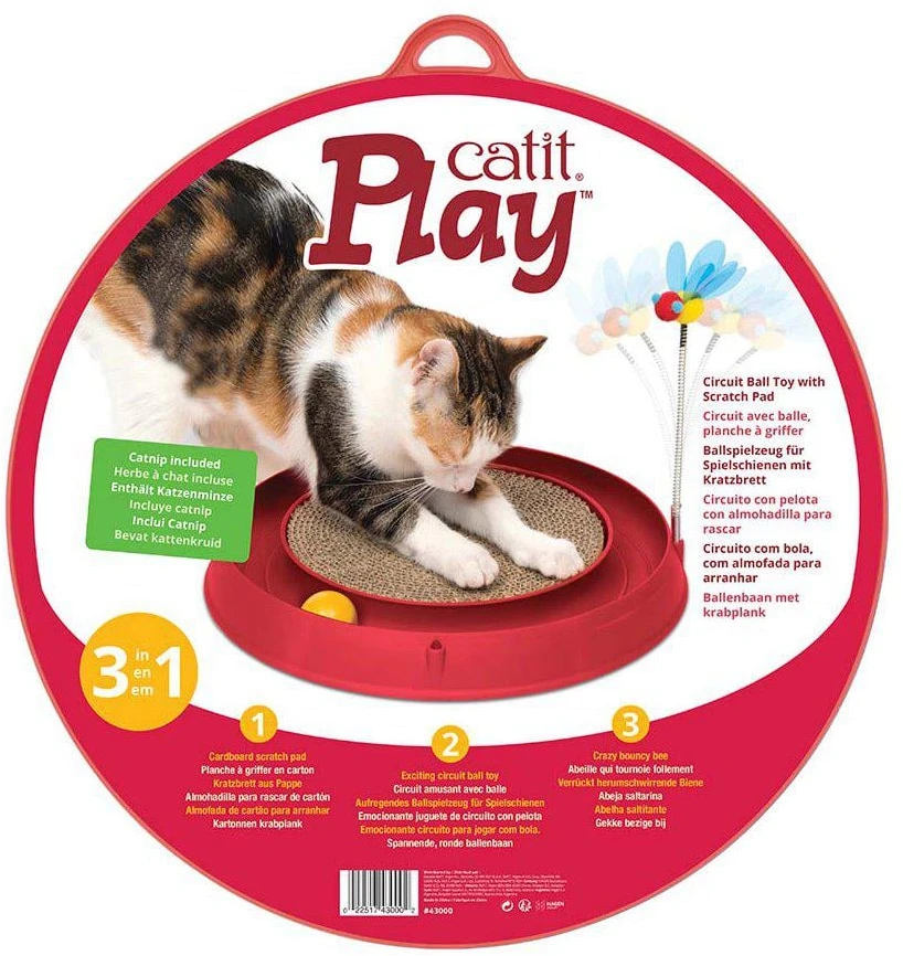 Catit - Play'n Scratch raudonas - (787.0042)
