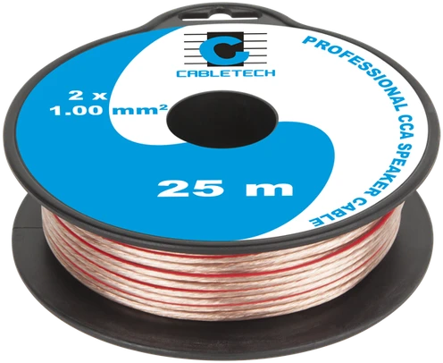 Cabletech CCA garsiakalbio kabelis 1.0 mm 25M