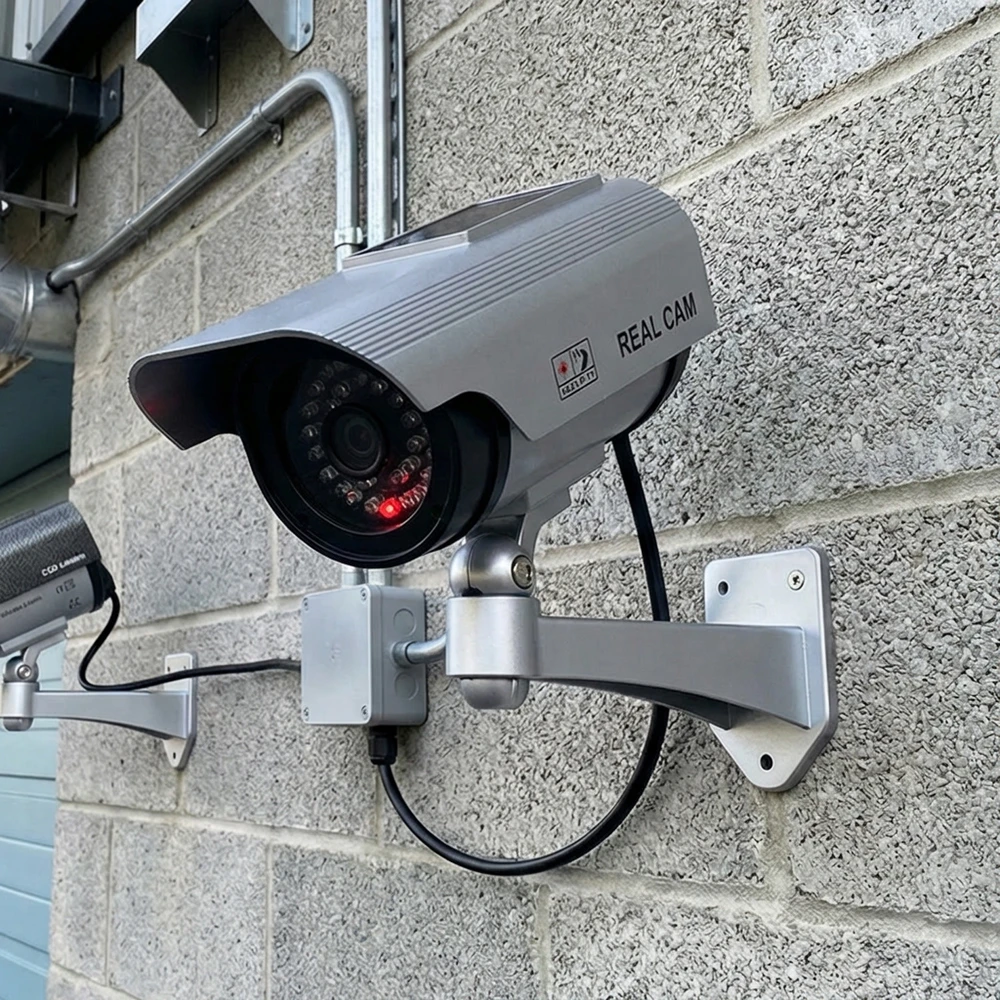 MACLEAN SOL1200 CE SOL1200 Apsaugos kamera Dummy Saulės mirksintis LED
