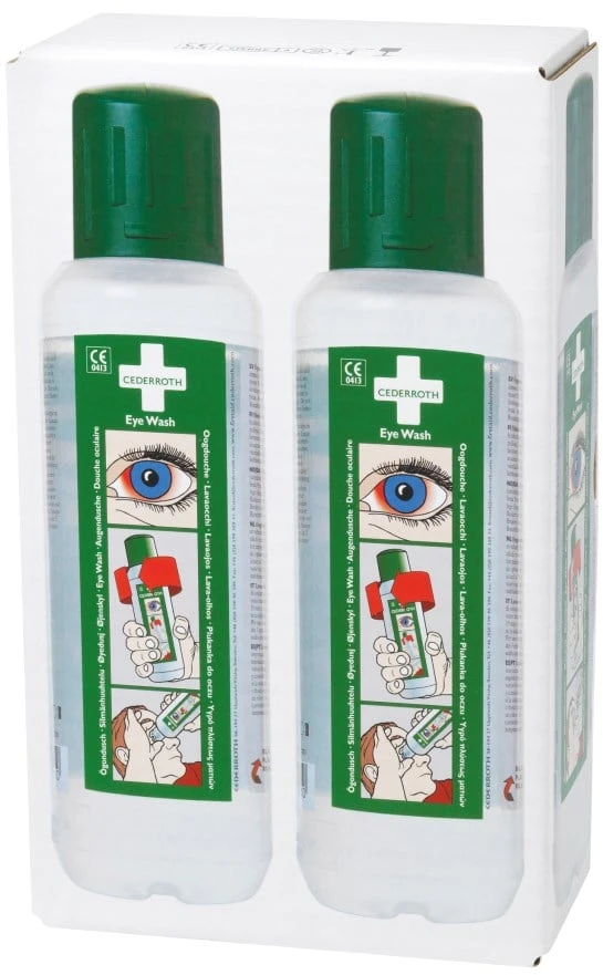 Akių plovimo skystis, 2x500ml, Cederroth