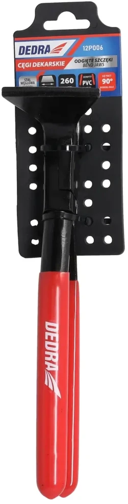 Dedra Cęgi Stogdengio žnyplės, išlenktos 90 laipsnių kampu, 260 mm