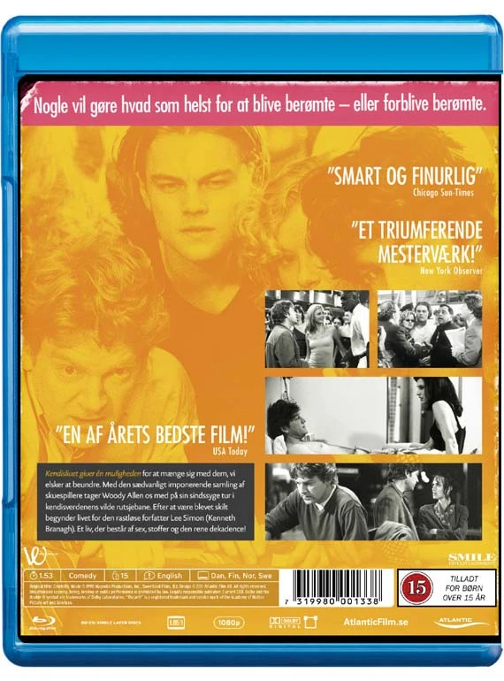 „Celebrity“ (Woody Allenas) (Blu-ray)
