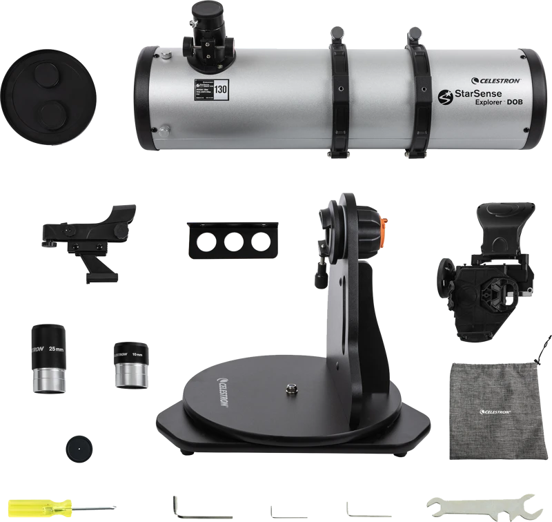 Celestron StarSense Explorer 130 mm Dobsono teleskopas