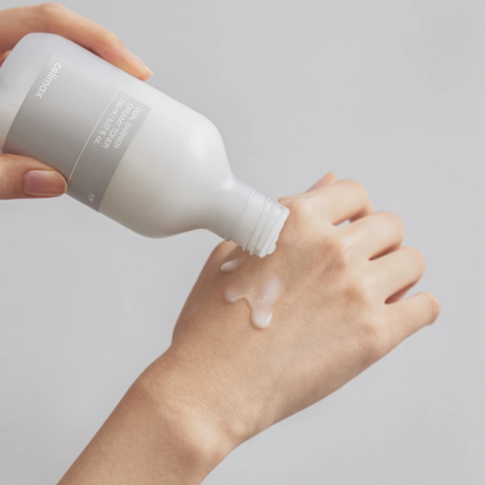 Celimax Dual Barrier Creamy Toner drėkinamasis kreminis veido tonikas, 150 ml