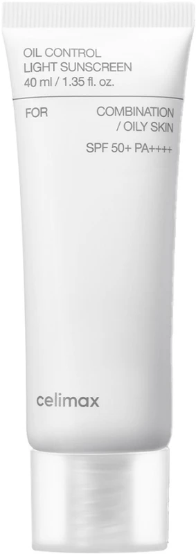 Celimax - Lengvas apsauginis kremas nuo saulės nuo riebalų nuo saulės SPF50+ PA++++ - 40 ml.