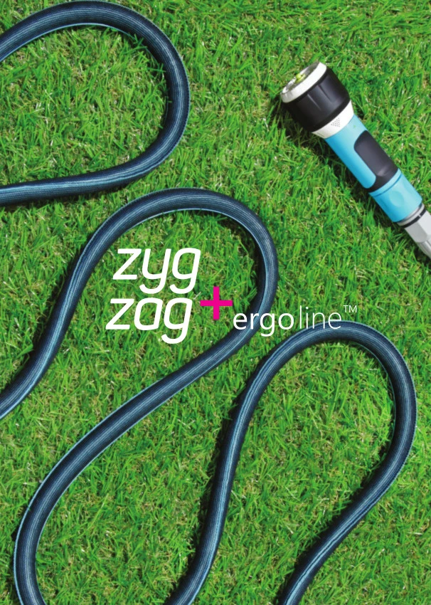 Cellfast Rinkinys pratęsimo žarna 7,5 - 15m ZIGZAGAS SU JUNGTIS + PURŠKTUVO