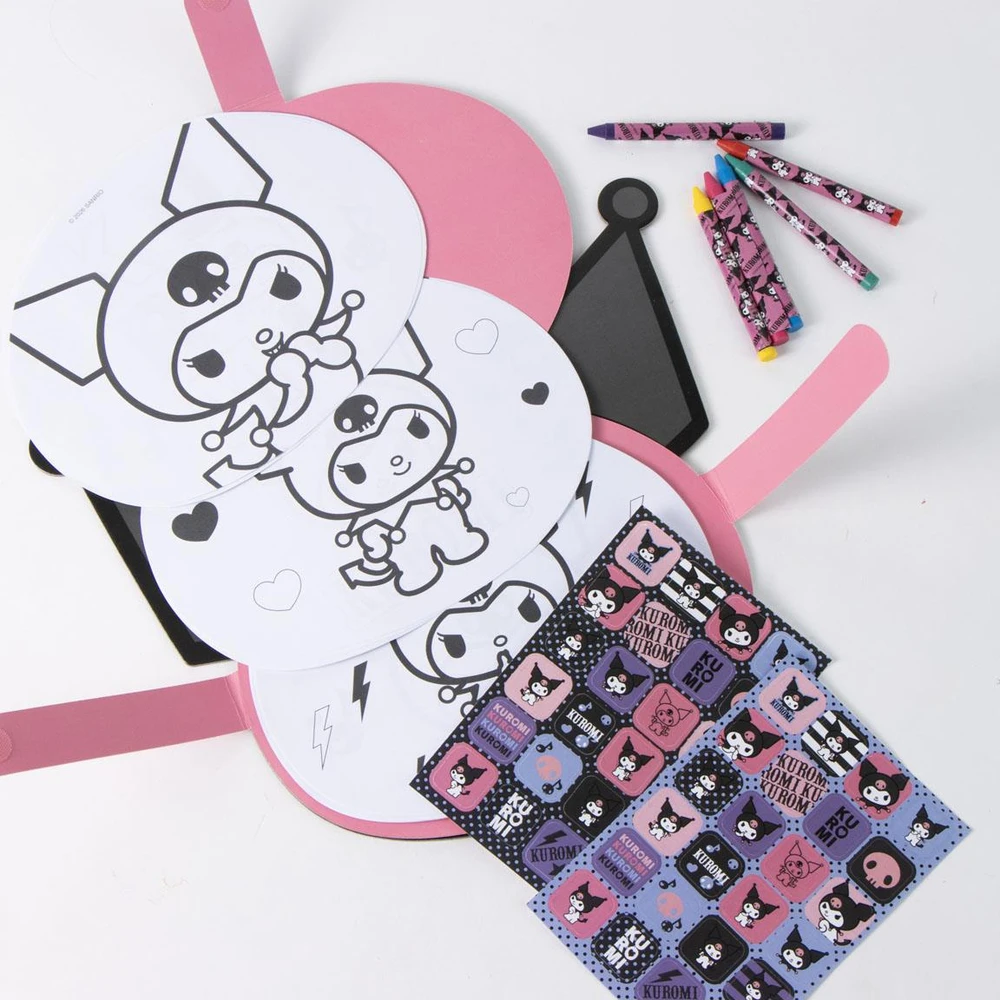 Cerda - Super veiklos albumas Spalvinga Hello Kitty Kuromi (I-2700002325)