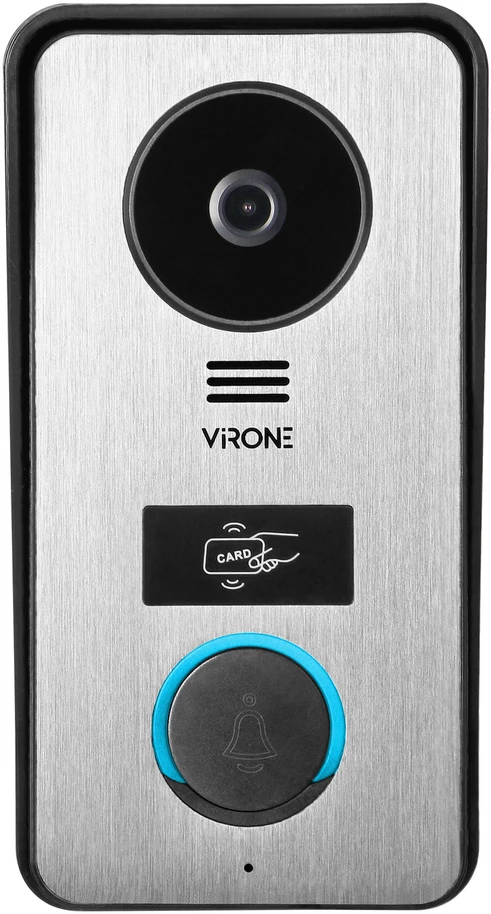 Orno CETI Full HD, vienos šeimos vaizdo domofono komplektas, 4 laidų, 7 colių lietimui jautrus ekranas, Full HD, RFID