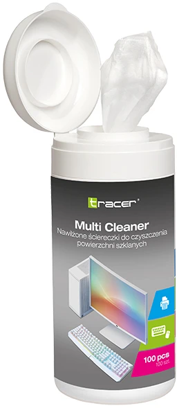 Valiklis TRACER TRASRO42098 Multi Cleaner servetėlės tūbelėje 100vnt.