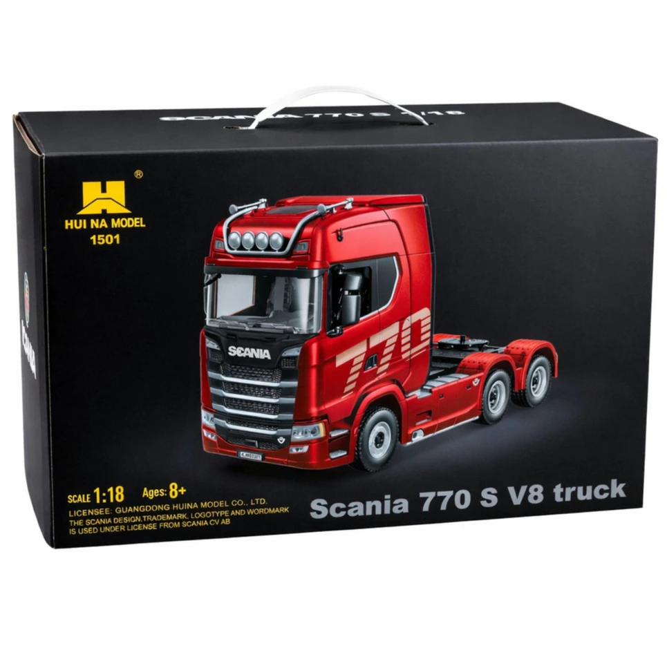Huina Nuotoliniu būdu valdomas Scania 770S 1:18