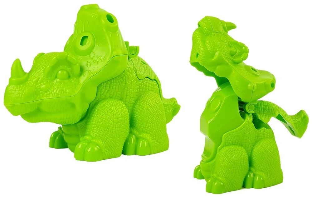 Ciastolina Modelino rinkinys vaikams su dinozaurų formelėmis, 12 dalių