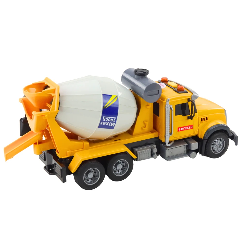 Lean Toys Žaislinis betono maišytuvas su šviesomis ir garsais