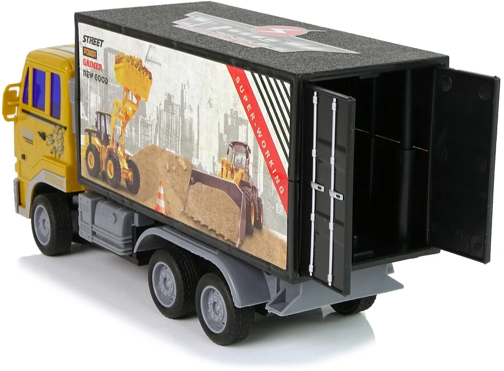 Lean toys Statybinis sunkvežimis RC 1:24 Geltona