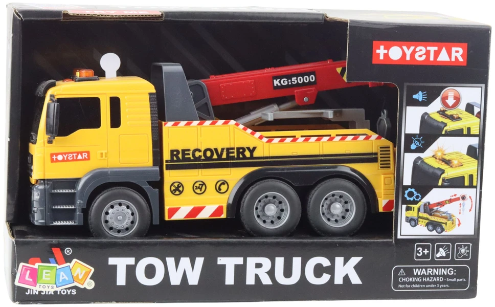 Lean Toys Kranas su Šviesomis ir Garsais