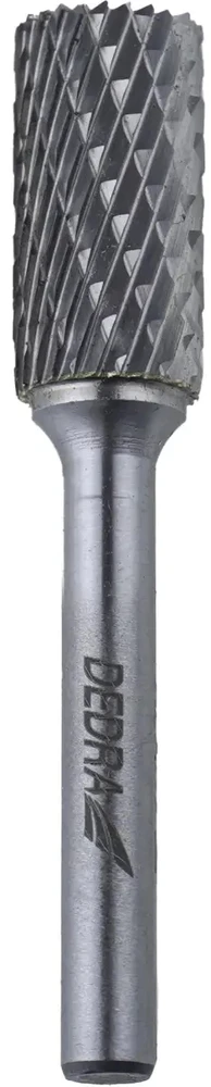 Dedra Cilindrinės frezos, 10x20 mm, kotas 6 mm