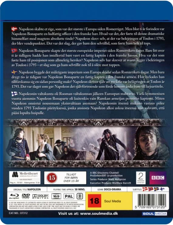 Cinematic NAPOLEONAS (Blu-Ray, BBC dokumentinis filmas)