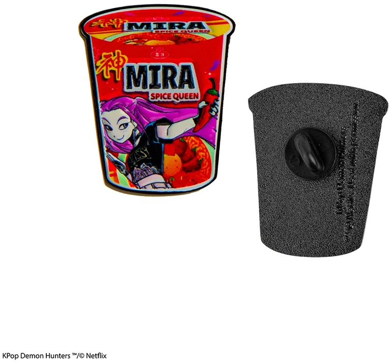 „Cinereplicas“ – „KPop Demon Hunters“ – „Mira Spice Queen Noodles“ ženkliukas