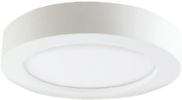 Lubinis šviestuvas Orno CITY LED 20W, įleidžiamas šviestuvas, paviršinio montavimo, apvalus, 1600lm, 3000K, baltas, su integruotu LED maitinimo šaltiniu