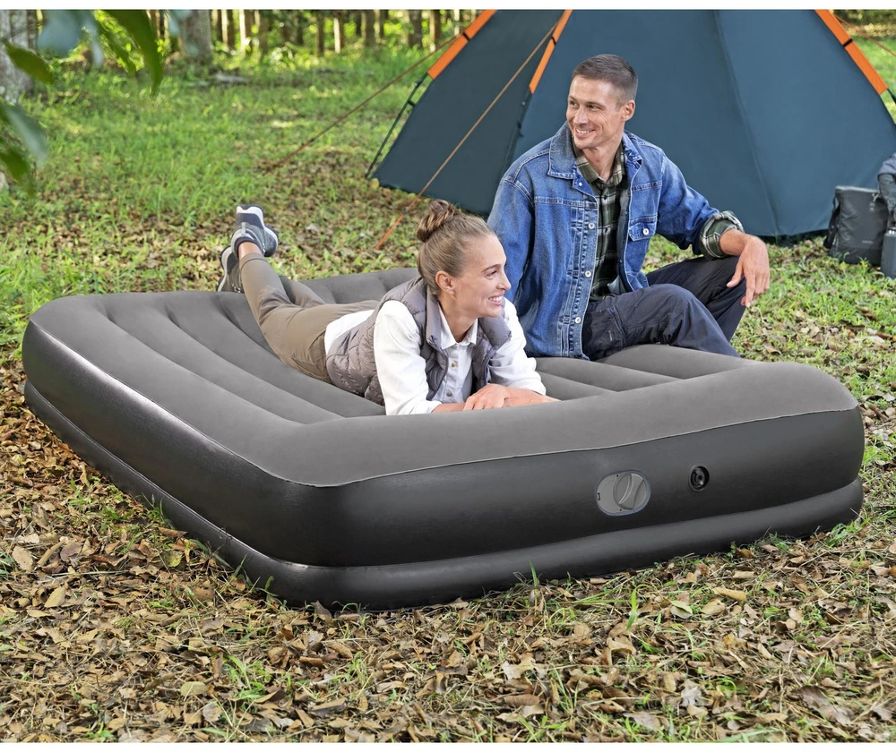 Bestway Savaime prisipučiantis turistinis čiužinys 2 asmenims 300 kg TRITECH 203x152cm 671BU