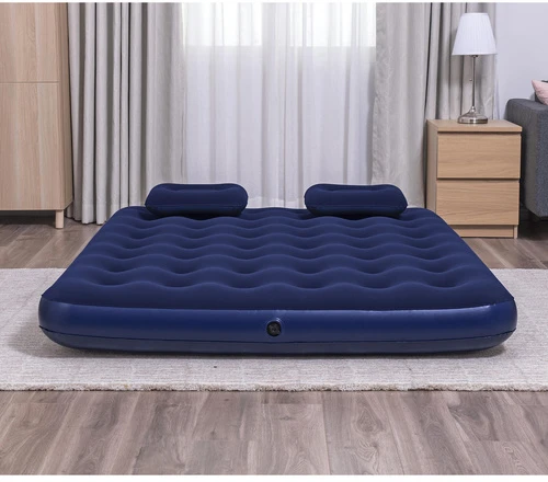 TOP KOMPLEKTAS! Bestway Pavillo dvigulis čiužinys su pompa ir 2 pagalvėlėmis 2.03m x 1.52m x 22cm