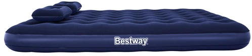 TOP KOMPLEKTAS! Bestway Pavillo dvigulis čiužinys su pompa ir 2 pagalvėlėmis 2.03m x 1.52m x 22cm