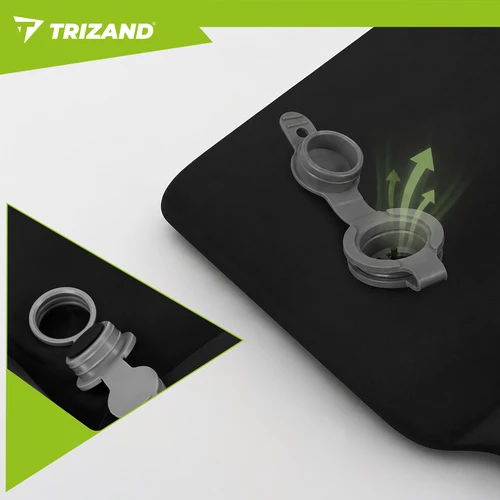 Trizand savaime pripučiamas dvigubas čiužinys