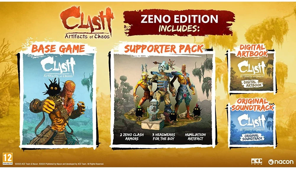 Nacon „Clash: Artifacts of Chaos“ (Zeno leidimas) – PlayStation 4