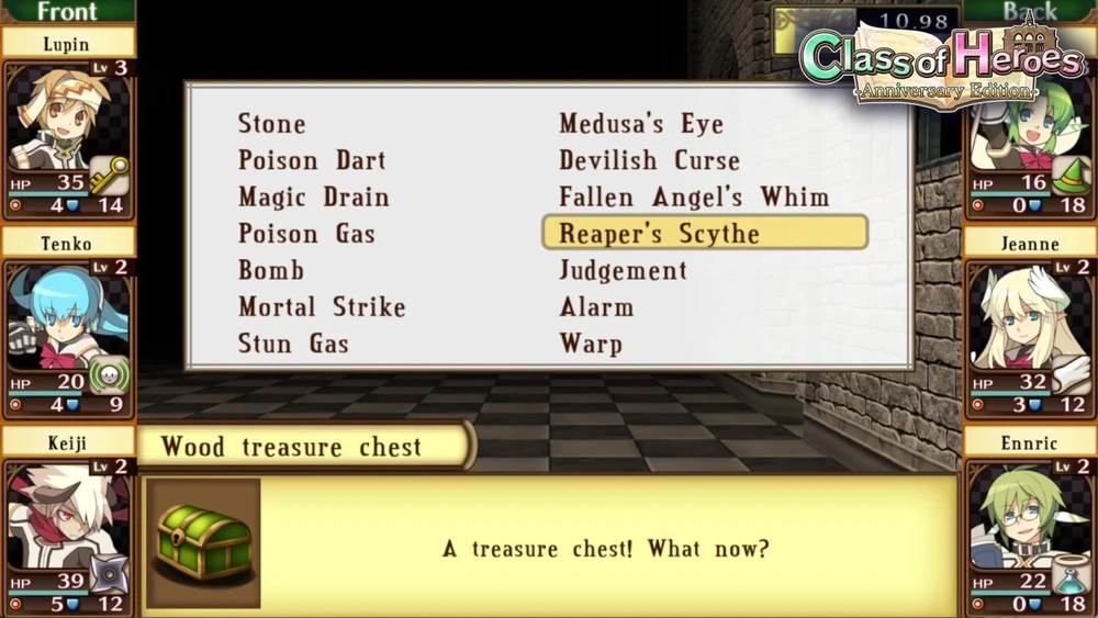 Class 1+2 herojų klasė – „Nintendo Switch“.