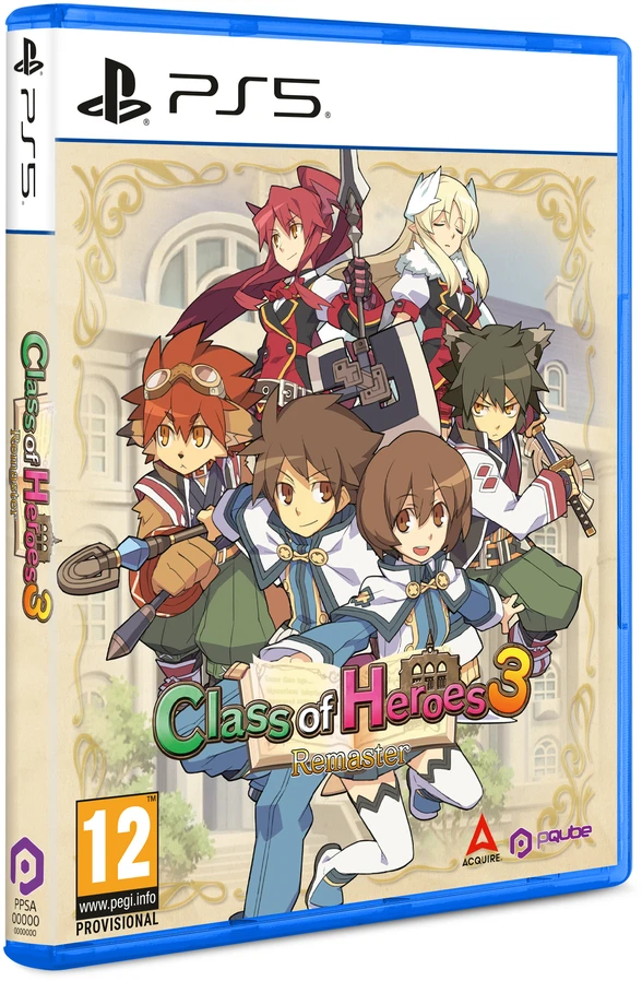 Pqube „Class of Heroes 3“ – „PlayStation 5“
