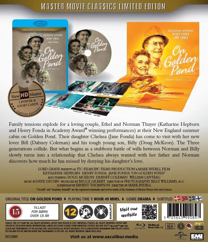 Classic Movies Ant auksinio tvenkinio – vaidina Henry Fonda ir Katharine Hepburn – (OneToWatch)