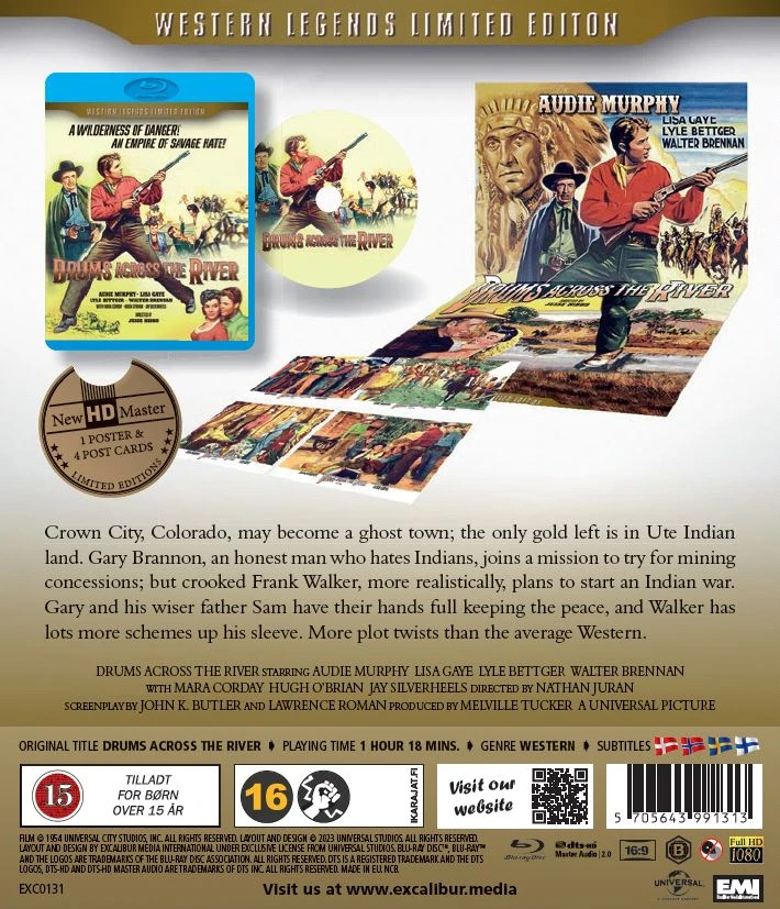Classic Movies Būgnai per upę – Audie Murphy klasikinis vesternas