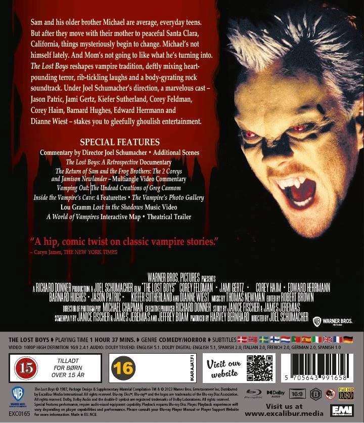 Classic Movies „Dingę berniukai“ (Kieferis Sutherlandas ir Corey Feldmanas)