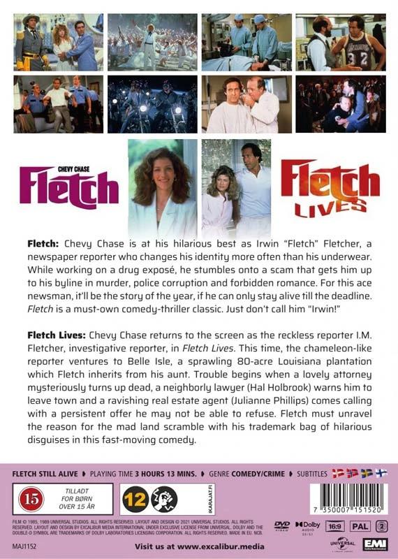 Classic Movies Fletch - Still Alive - Dėžutė (2 DISKŲ Dėžutės rinkinys, Fletch ir Fletch sugrįžta) RIBOTAS LEIDIMAS